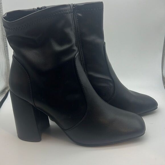 Madden Girl black boots-women 6.5‎ - Picture 1 of 8